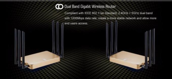 router senza fili di Realtek SR1200 Wifi del router di 1200Mbps 11AC con il server della nuvola