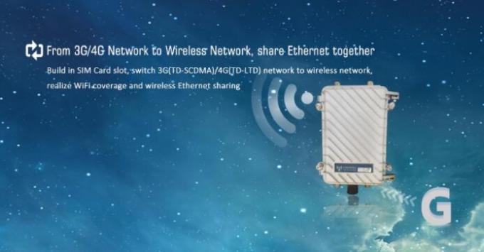 Router all'aperto standard di IP65 4G LTE con il modulo di Huawei LTE dentro